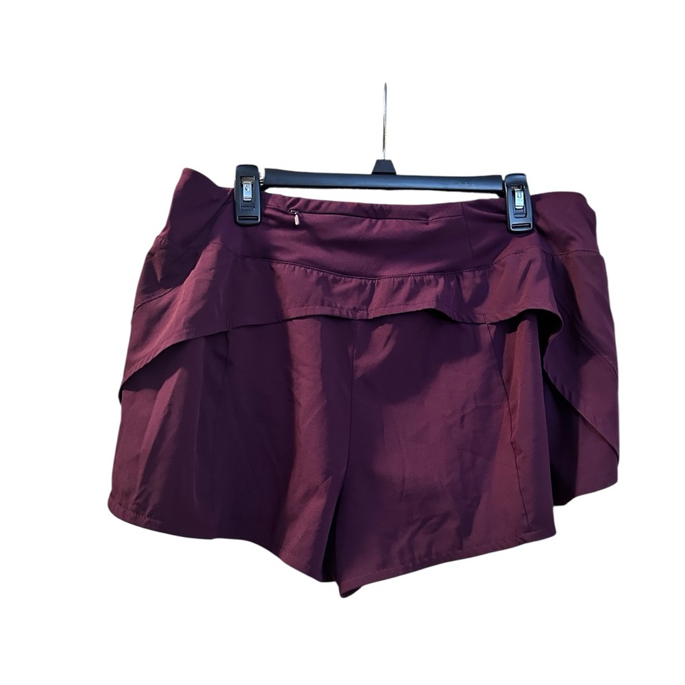 Avia Wine Athletic Skort Shorts - Picture 3 of 4